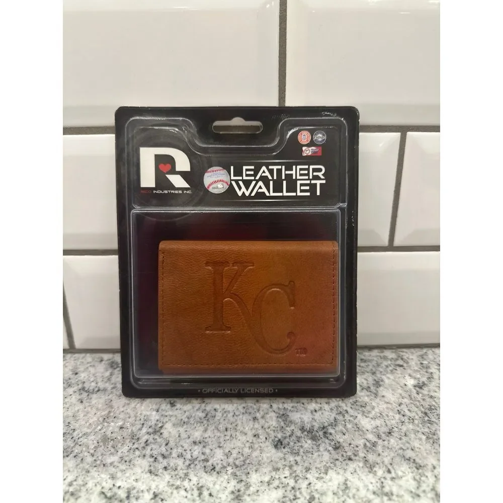 Brand New Learher KC Wallet Tri-fold RICO‎ industries